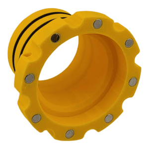 2.5" Universal Shop-Vac / Dust Extractor Magnetic Hose Port Adapter