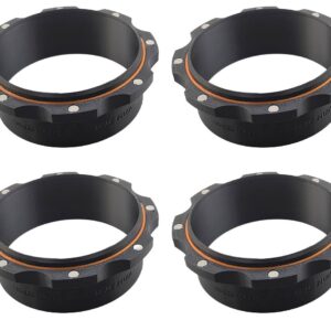 4-Pack Magnetic Tool Port Adapters, 4"